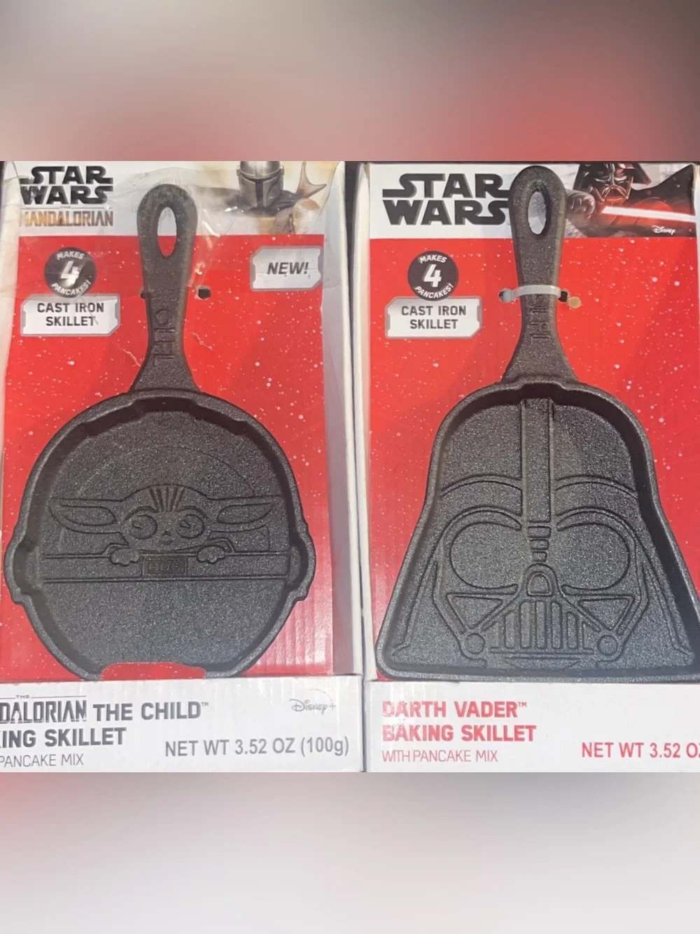 Star Wars cast iron skillets